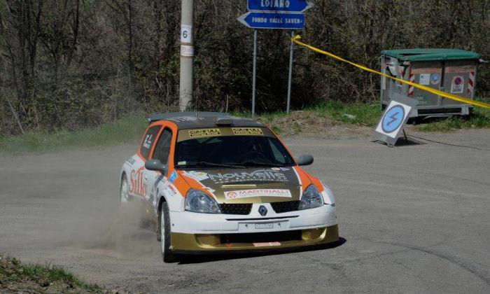Marco Gianesini e Daniele Fomiatti al Rally dei Colli Bolognesi (14/04/2013) 