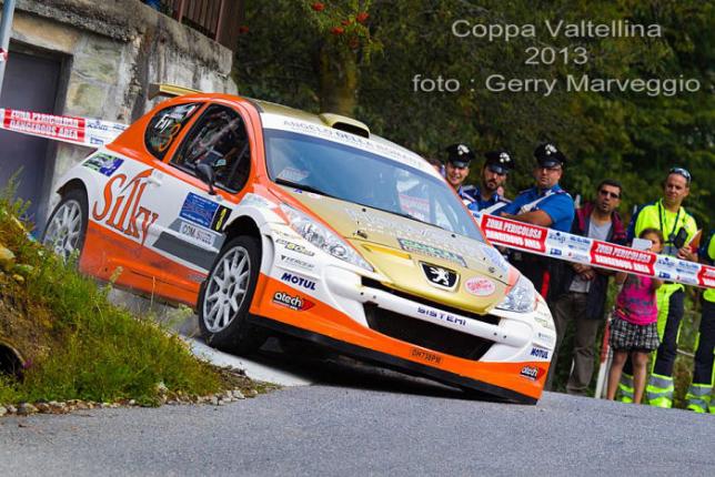 Marco Gianesini e Sabrina Fay al Rally Coppa Valtellina (14-15/09/2013) 